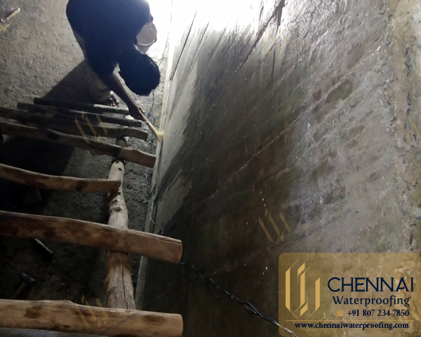 Terrace Bitumen Waterproofing Services - Sump & Chemical Waterproofing Services, Urapakkam, Chennai.