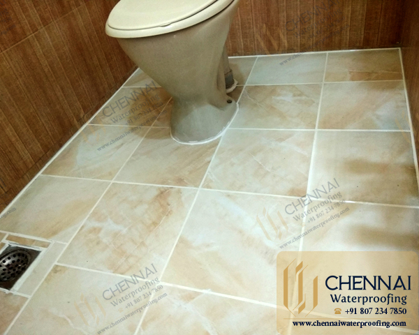 Bathroom Waterproofing Services - Bathroom Tile Joint Epoxy Waterproofing Services, Urapakkam, Chennai.